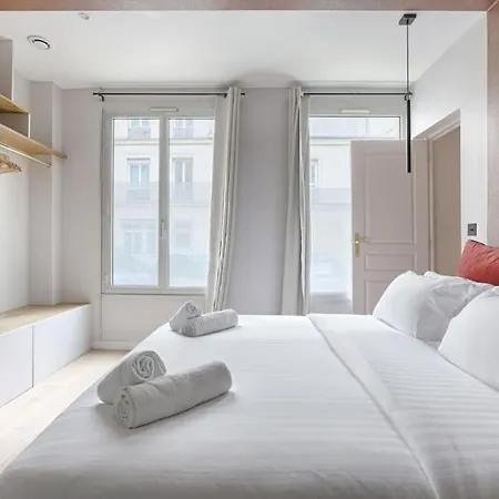 Mykeypers - Luxury Flat 3br 8p With Jacuzzi - Haussmann شقة باريس