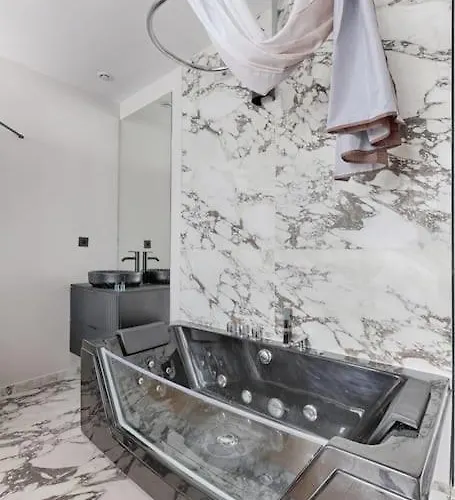 Mykeypers - Luxury Flat 3br 8p With Jacuzzi - Haussmann Lägenhet *