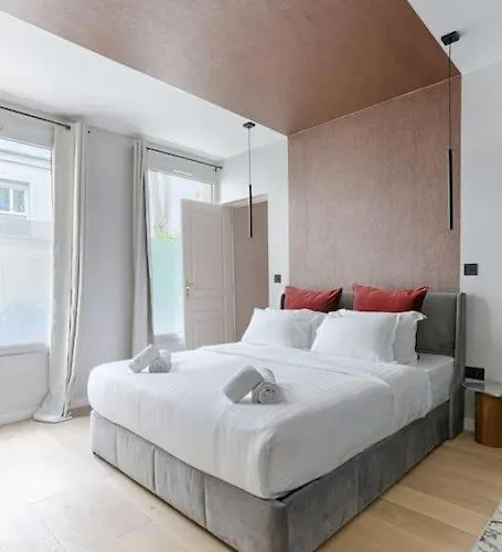 Mykeypers - Luxury Flat 3br 8p With Jacuzzi - Haussmann Lägenhet *