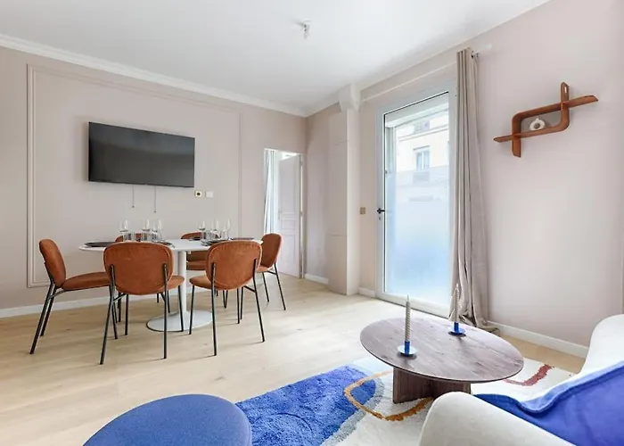 Mykeypers - Luxury Flat 3br 8p With Jacuzzi - Haussmann Lägenhet Paris