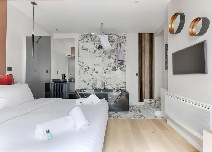 Mykeypers - Luxury Flat 3br 8p With Jacuzzi - Haussmann *