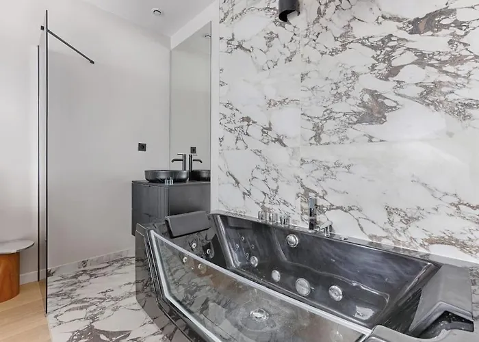 Lägenhet Mykeypers - Luxury Flat 3br 8p With Jacuzzi - Haussmann *