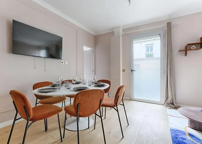 Lägenhet Mykeypers - Luxury Flat 3br 8p With Jacuzzi - Haussmann