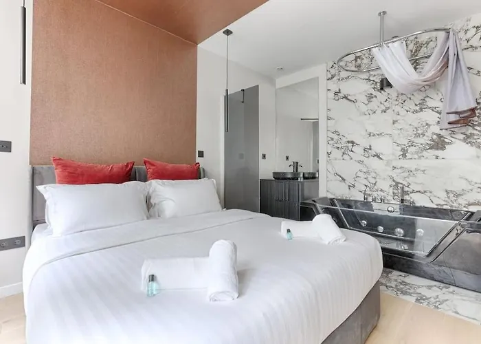 Mykeypers - Luxury Flat 3br 8p With Jacuzzi - Haussmann * Paris