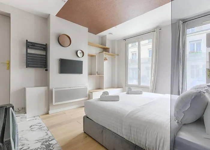 Lägenhet Mykeypers - Luxury Flat 3br 8p With Jacuzzi - Haussmann *
