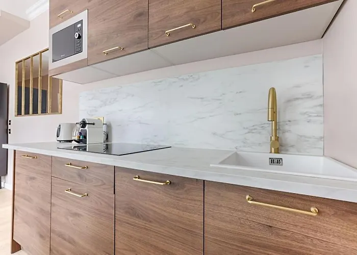 Mykeypers - Luxury Flat 3br 8p With Jacuzzi - Haussmann Lägenhet