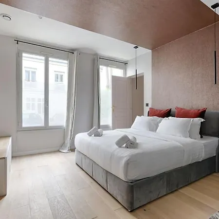 Mykeypers - Luxury Flat 3br 8p With Jacuzzi - Haussmann *
