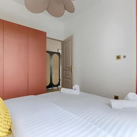 Mykeypers - Luxury Flat 3br 8p With Jacuzzi - Haussmann Paryż