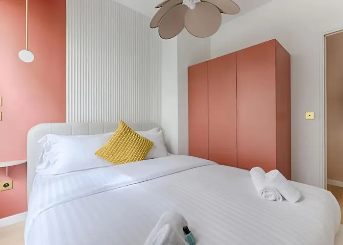 Apartament Mykeypers - Luxury Flat 3br 8p With Jacuzzi - Haussmann