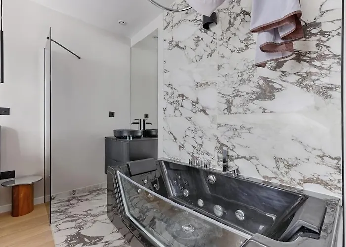 Mykeypers - Luxury Flat 3br 8p With Jacuzzi - Haussmann Apartament *